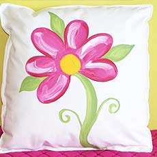 Hand painted pillow cases sale