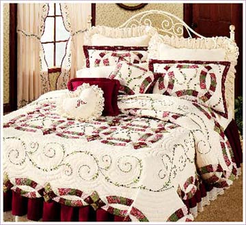 Extraordinary Quilt Patterns For Bedding Embroidered Quilts