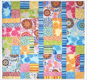 Multi Colored Quilt Pattern