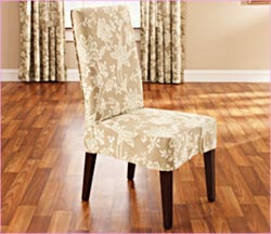 Short Dining Chair Cover