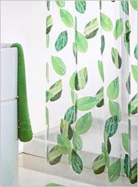 Design Ideas for Fabric Shower Curtains