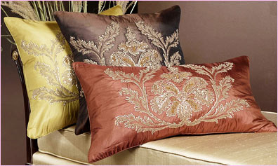 The Rich and Royal Zardozi Cushion Covers